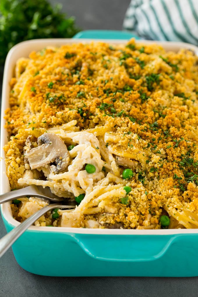 Chicken Tetrazzini - Dinner at the Zoo