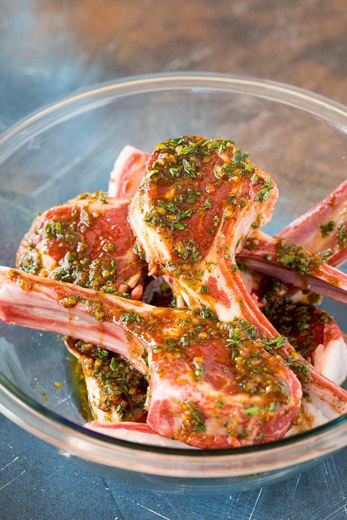 Lamb Chops In Mint Lemon Marinade BBQHeroes vlr.eng.br