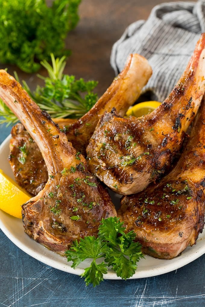 Grilled Lamb Chops Dinner at the Zoo