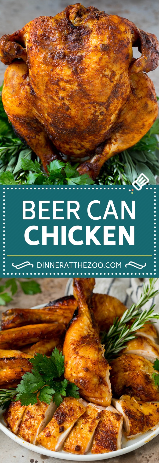 Beer Can Chicken Dinner at the Zoo