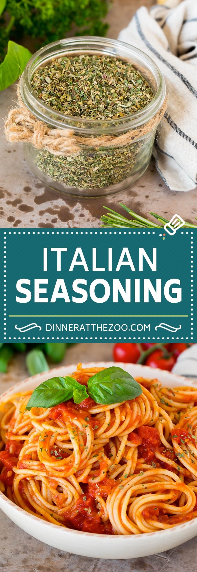 This homemade Italian seasoning is a blend of a variety of herbs and spices that creates a flavorful mix.