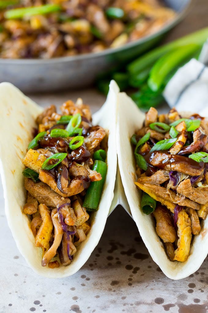 Moo Shu Pork - Dinner at the Zoo