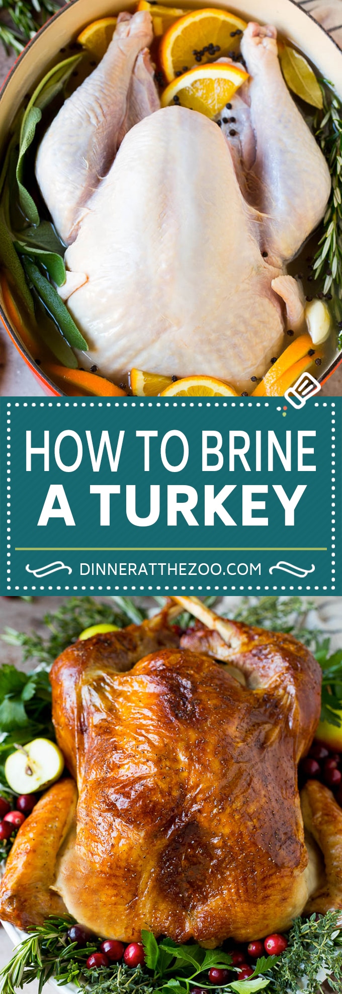 This is a complete guide on how to brine a turkey to get the most tender and flavorful bird each and every time.