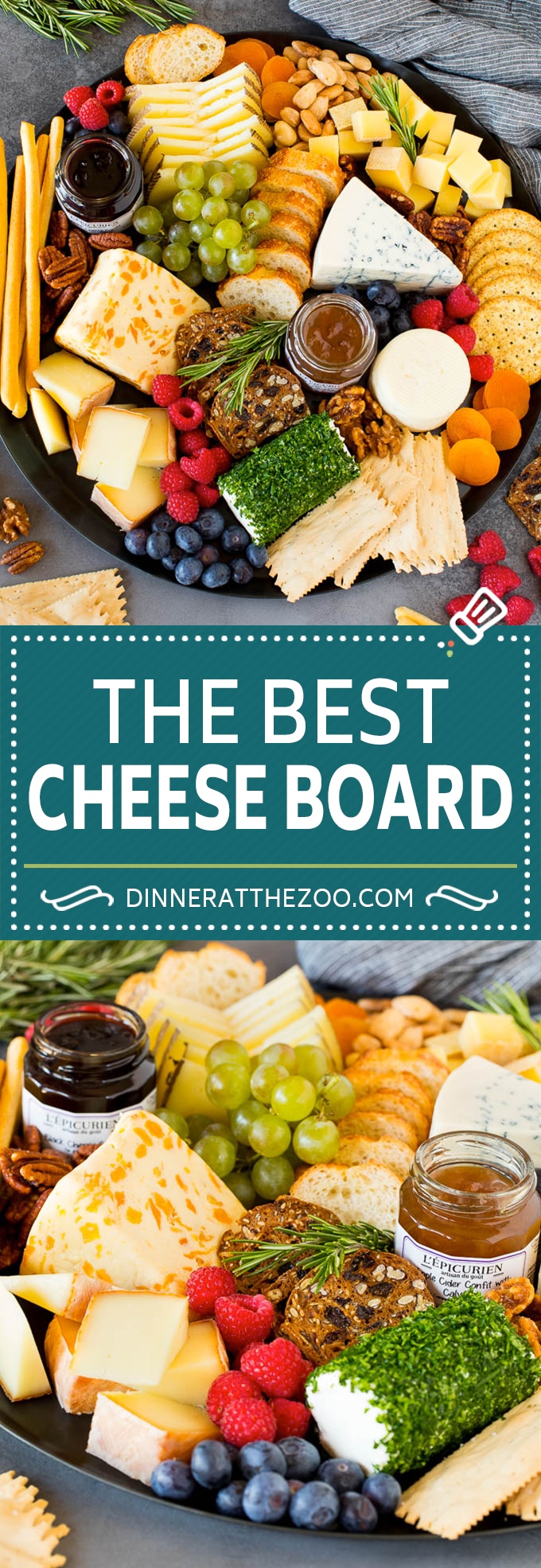 A guide to creating the best cheese board with a variety of different cheeses, crackers, fruit and accompaniments.