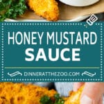 This honey mustard sauce is the perfect blend of sweet, creamy and tangy and takes just 5 minutes to make.