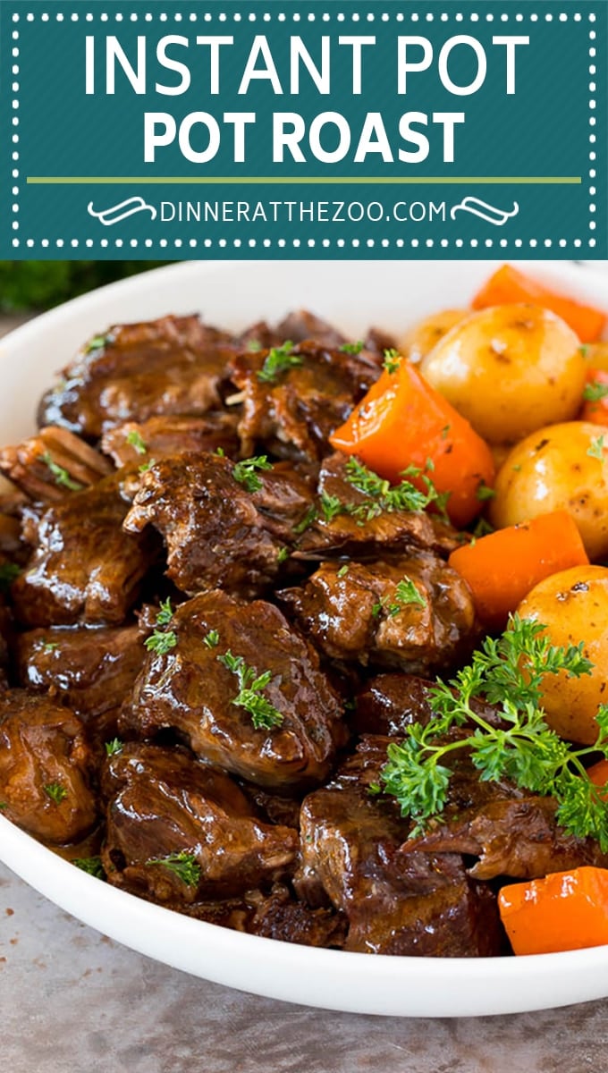 Instant Pot Beef Stew - Dinner at the Zoo