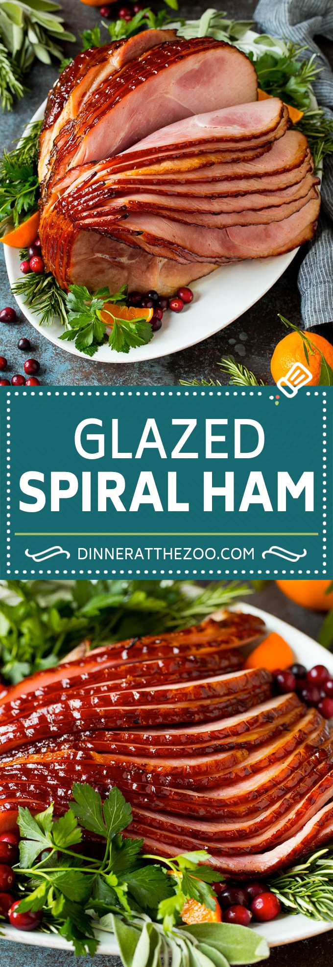 Spiral Ham with Brown Sugar Glaze Dinner at the Zoo