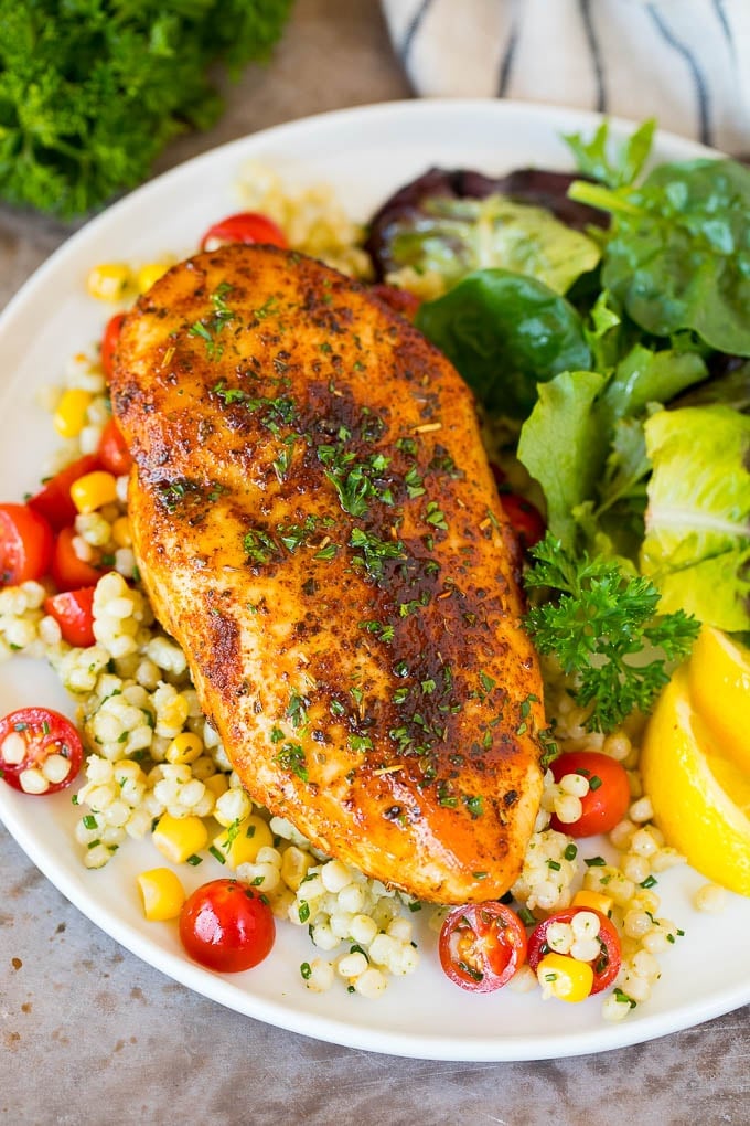 Grilled Chicken Breast - Dinner at the Zoo