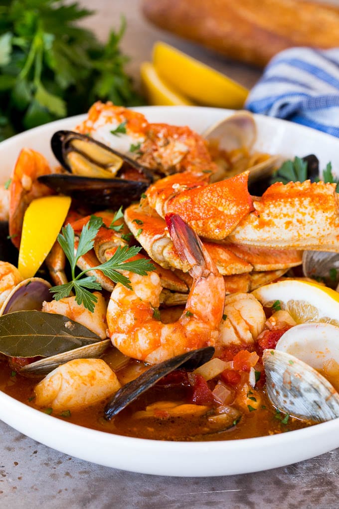 Cioppino (San Francisco Seafood Stew) Recipe