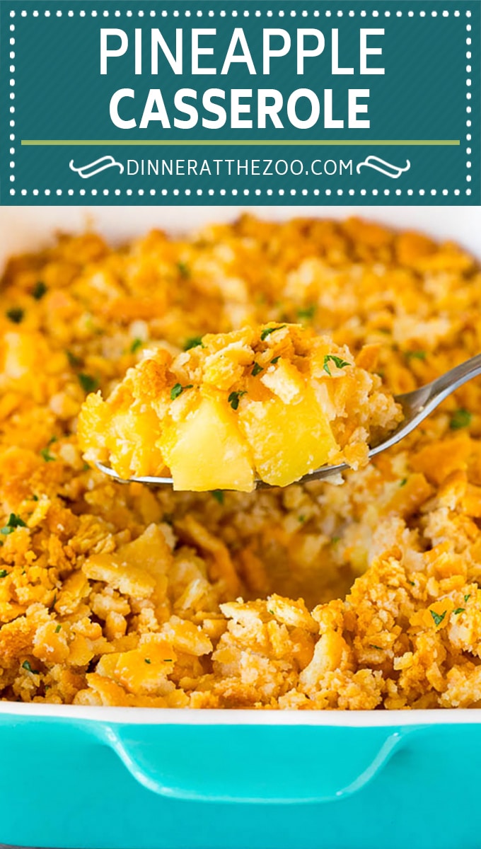 Pineapple Casserole Recipe Dinner at the Zoo