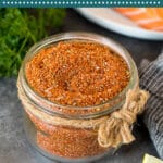 This salmon seasoning is a blend of herbs and spices that creates the perfect sweet and savory flavor for salmon and other types of seafood.