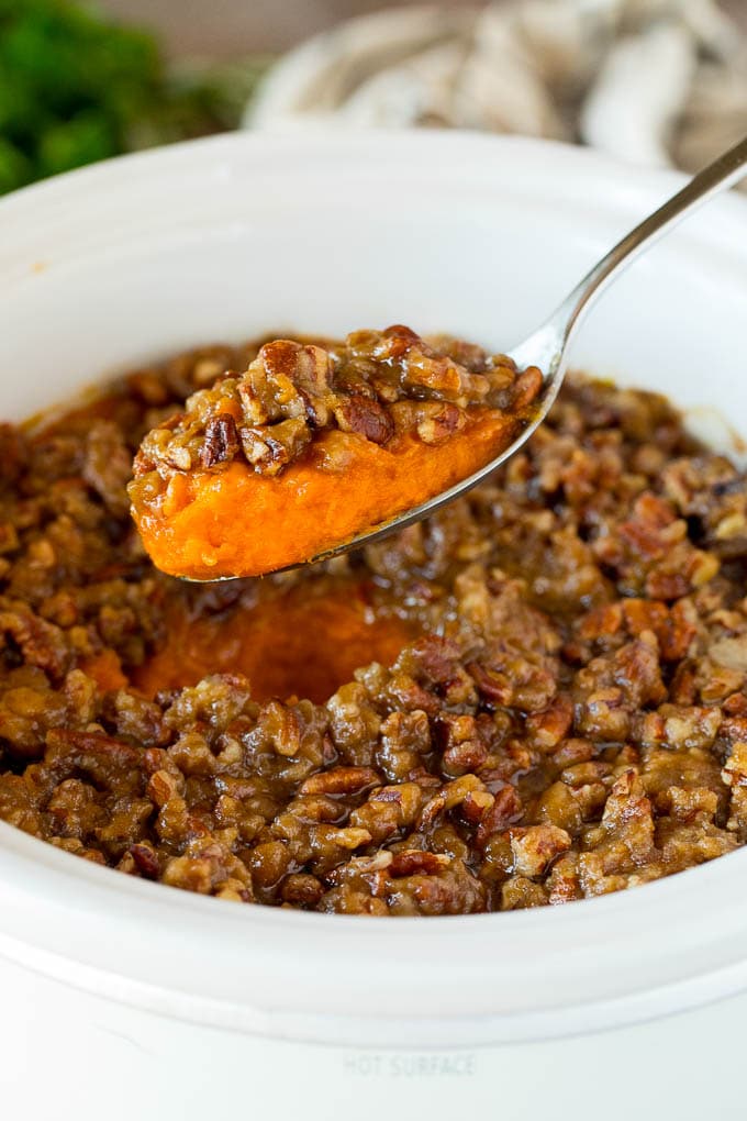 Crock Pot Sweet Potato Casserole - Real Food Whole Life