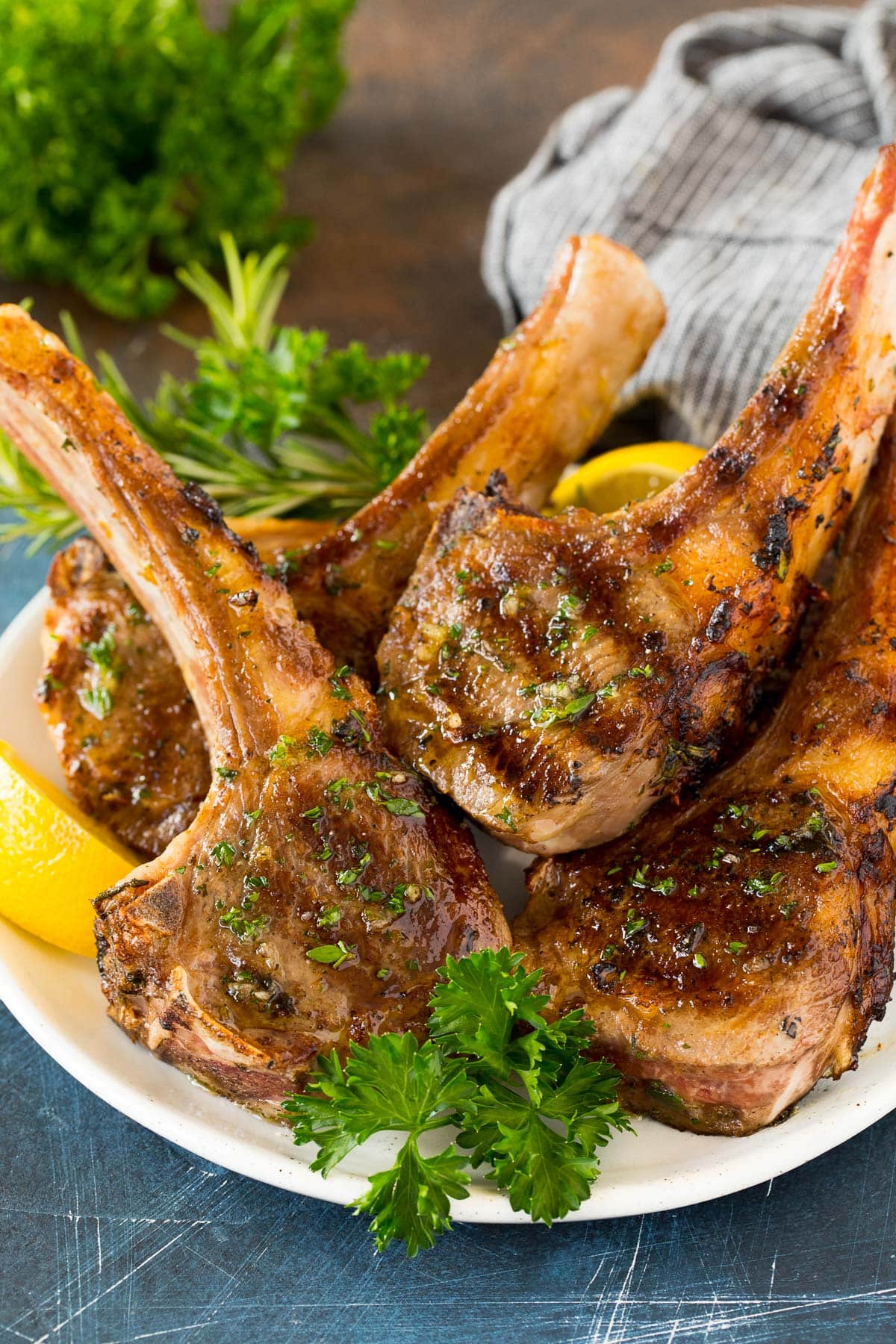 Grilled Lamb Chops - Dinner at the Zoo