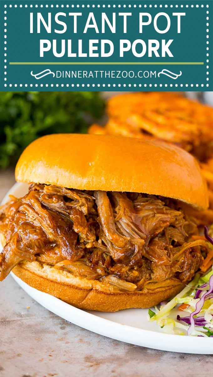 This Instant Pot pulled pork is chunks of meat coated in spices, then pressure cooked to tender and juicy perfection.