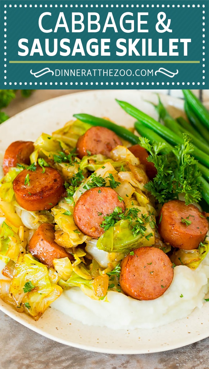 Cabbage and Sausage Skillet Dinner at the Zoo