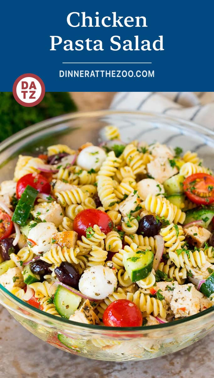 Chicken Pasta Salad Dinner at the Zoo