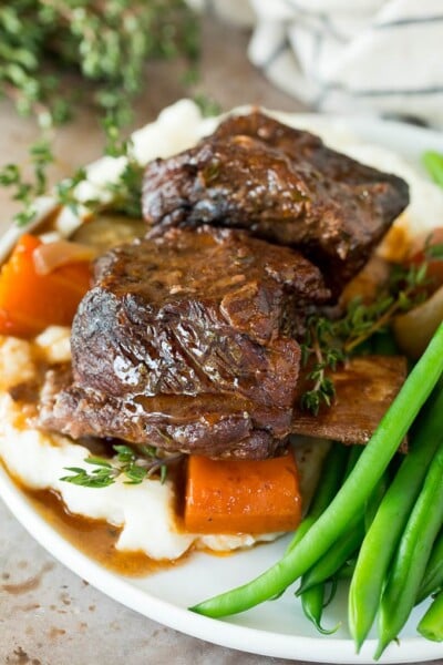 Slow Cooker Short Ribs - Dinner at the Zoo