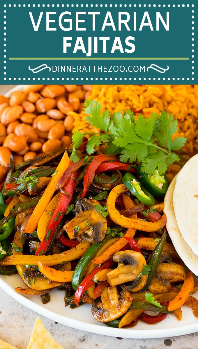 Vegetarian Fajitas Dinner at the Zoo