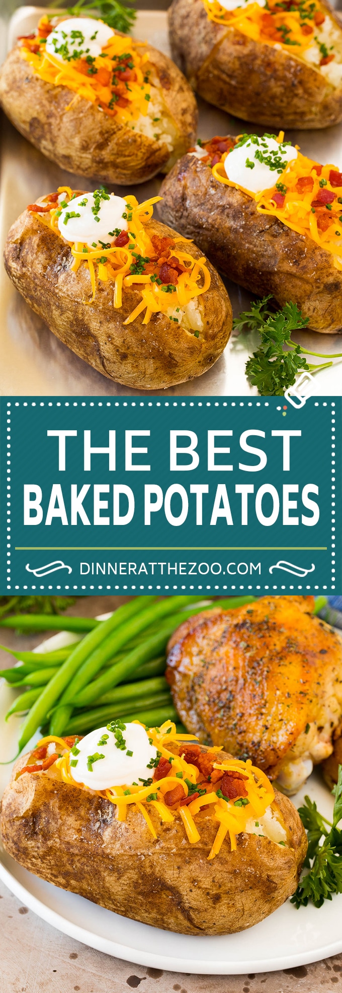 Oven Baked Potatoes Dinner at the Zoo