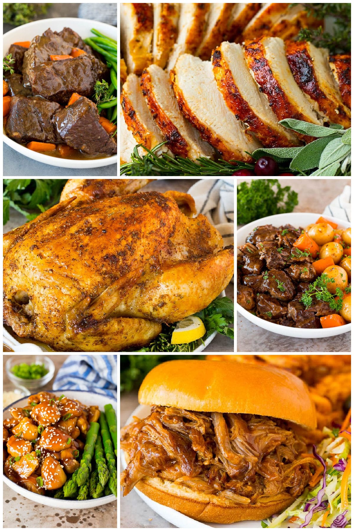 A collection of fantastic pressure cooker recipes like pulled pork, whole chicken and short ribs.