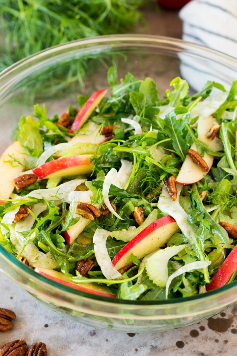 Fennel Salad with Apples and Pecans Dinner at the Zoo