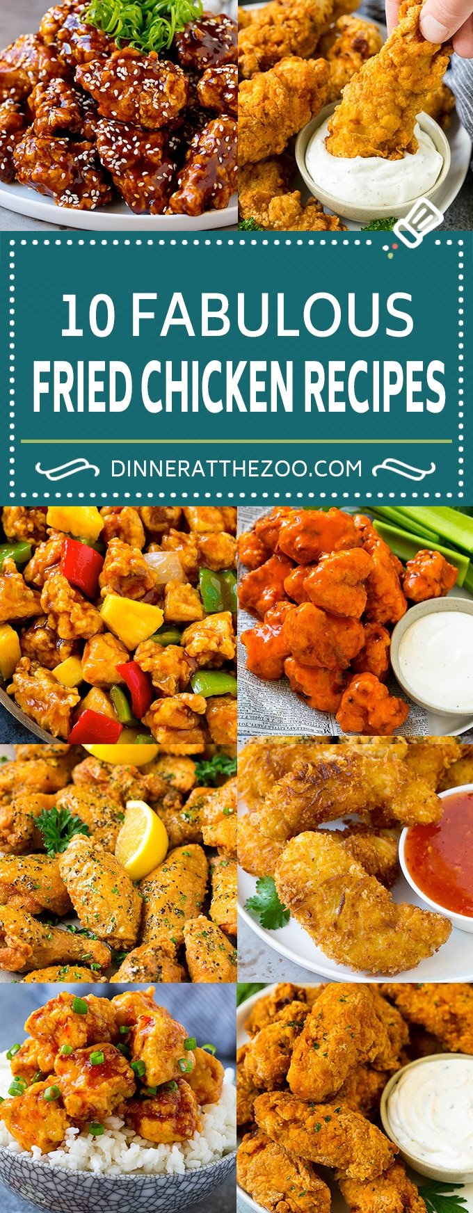 10 Fabulous Fried Chicken Recipes Dinner at the Zoo