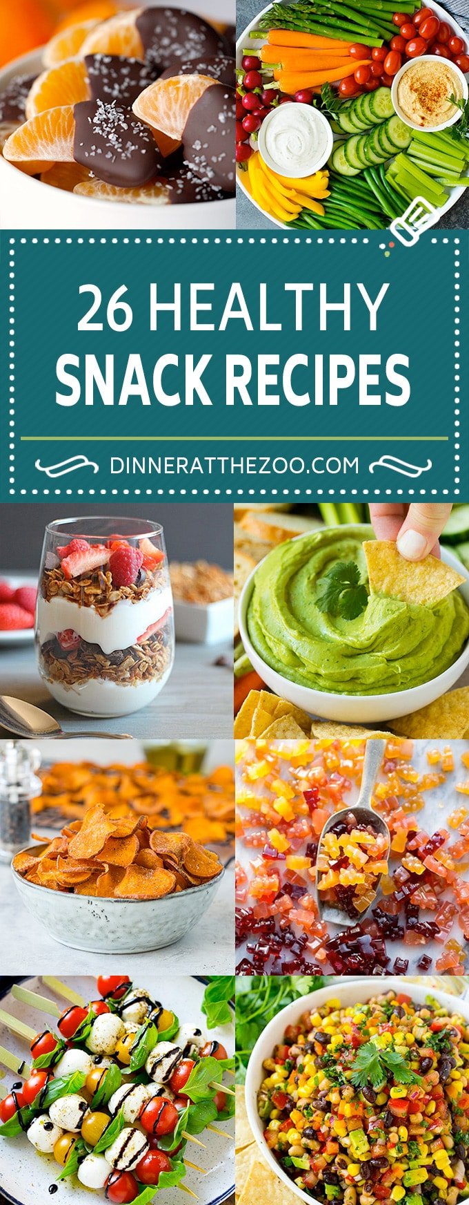 26 Healthy Snack Recipes Dinner at the Zoo