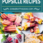 A collection of refreshing popsicle recipes like strawberry mango popsicles and watermelon popsicles.