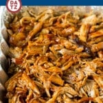 This smoked pulled pork is pork shoulder coated in a homemade spice rub, then smoked until tender.