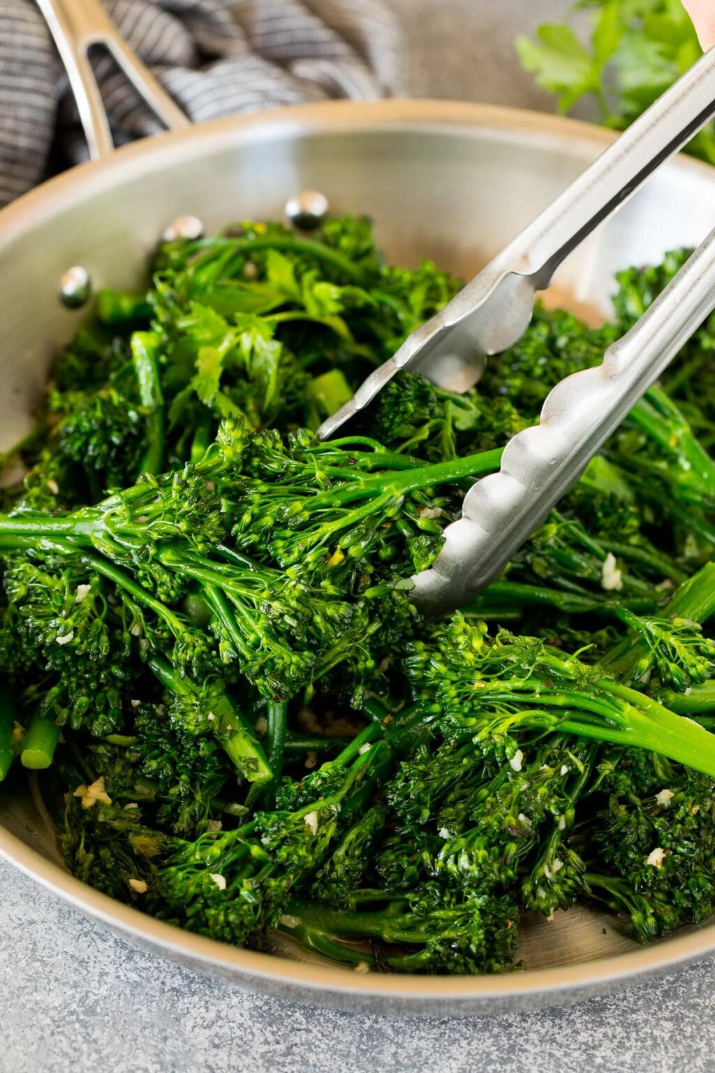 Sauteed Broccolini Recipe Dinner at the Zoo