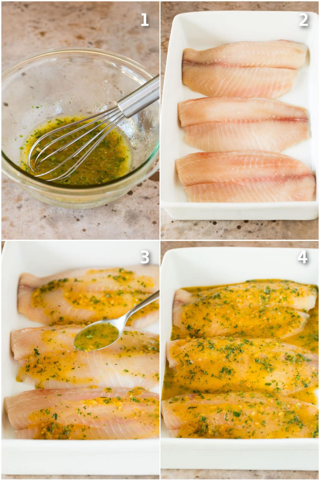 Baked Tilapia with Garlic Butter Dinner at the Zoo