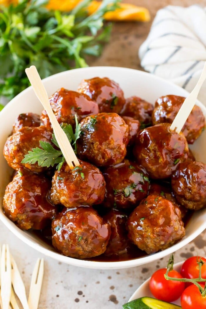 Grape Jelly Meatballs Dinner at the Zoo