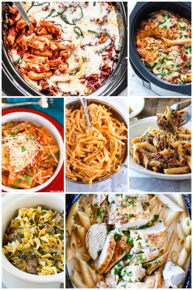 14 Slow Cooker Pasta Recipes - Dinner at the Zoo
