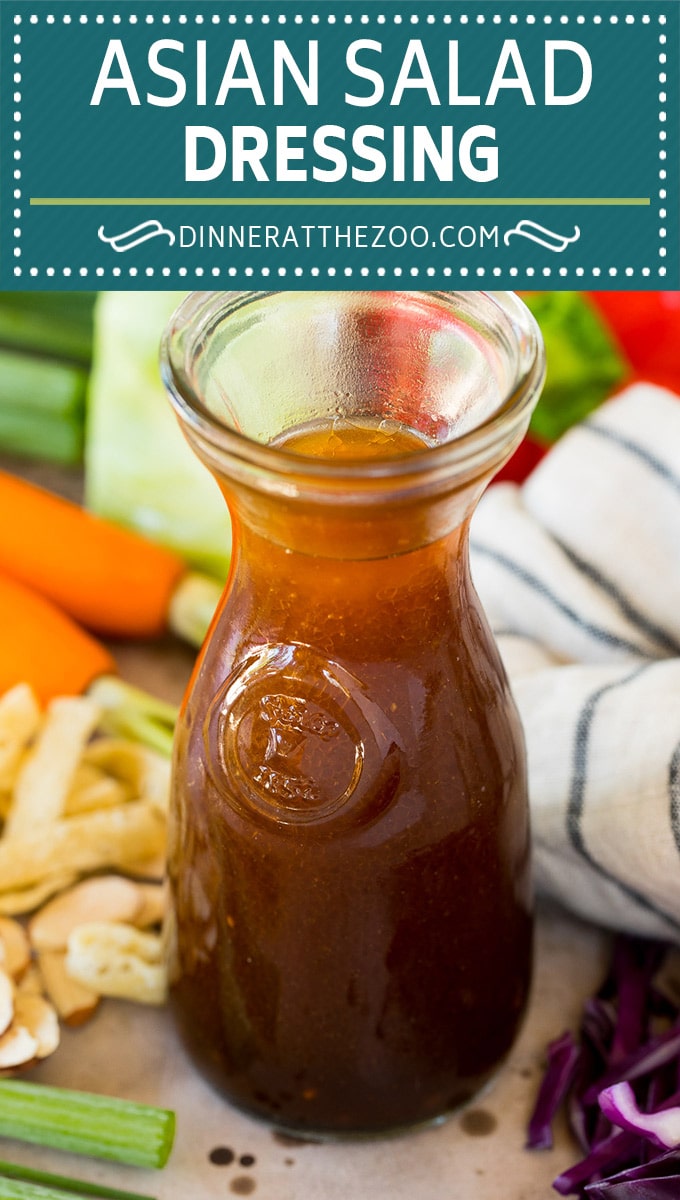 Asian Salad Dressing - Dinner at the Zoo