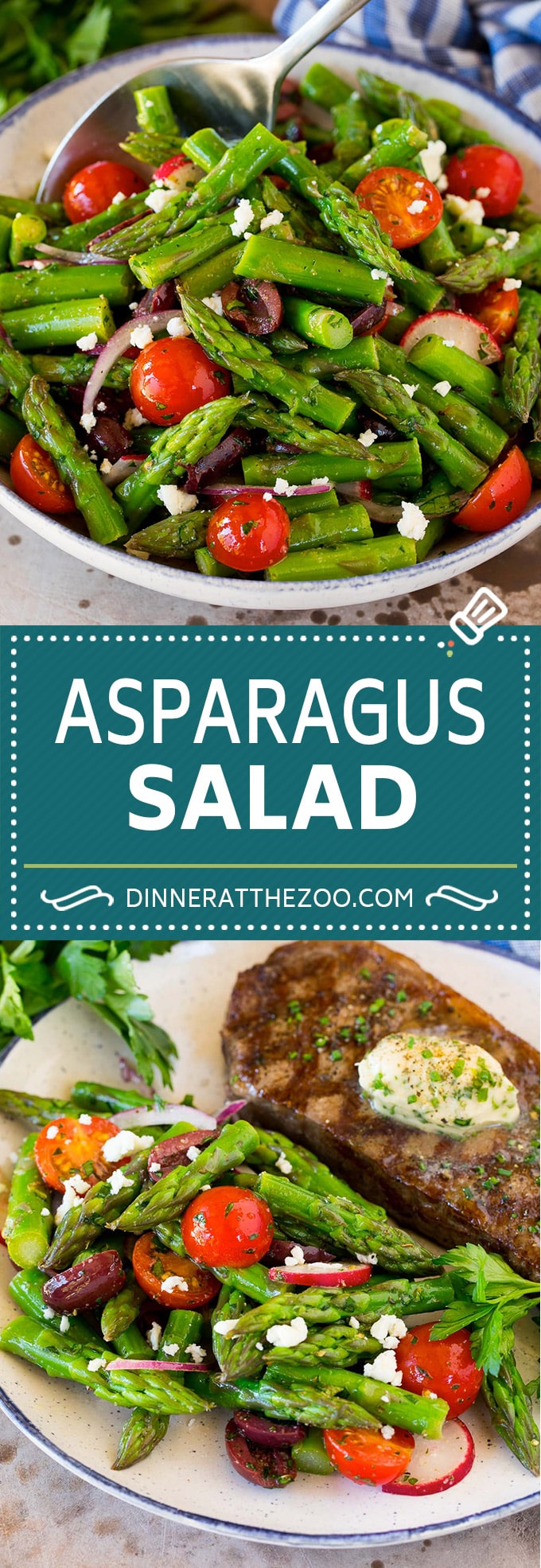 Asparagus Salad Dinner at the Zoo