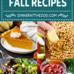 A collection of fabulous fall recipes like roasted potatoes and carrots, pumpkin dump cake and caramel apple dip.