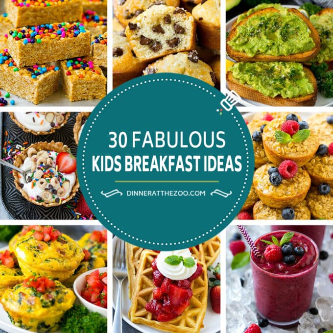 30 Kids Breakfast Ideas - Dinner at the Zoo