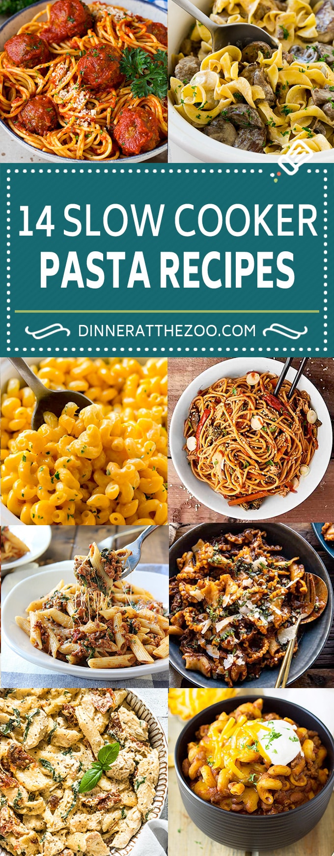 14 Slow Cooker Pasta Recipes Dinner at the Zoo