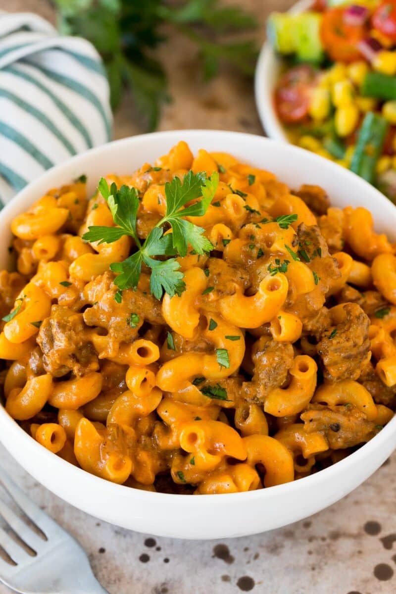 Homemade Hamburger Helper - Dinner at the Zoo
