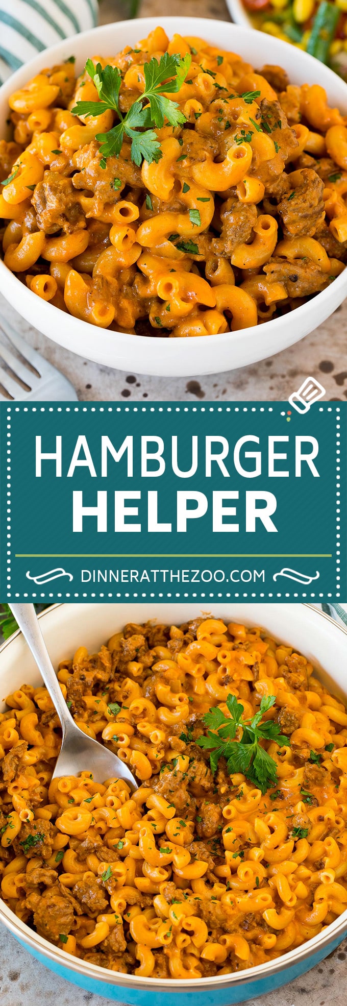 Homemade Hamburger Helper Dinner at the Zoo