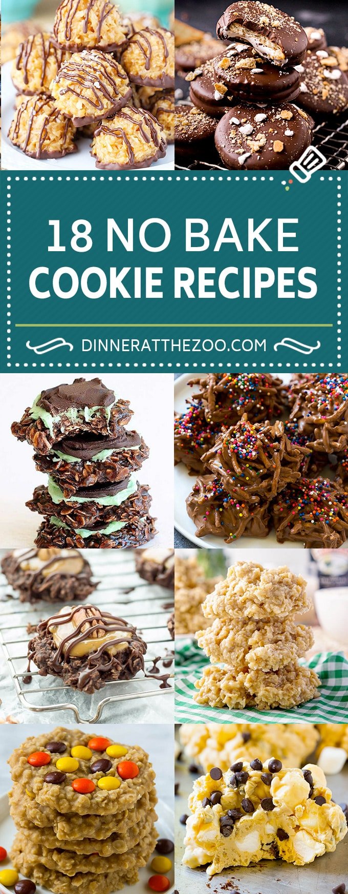 18 No Bake Cookie Recipes Dinner at the Zoo