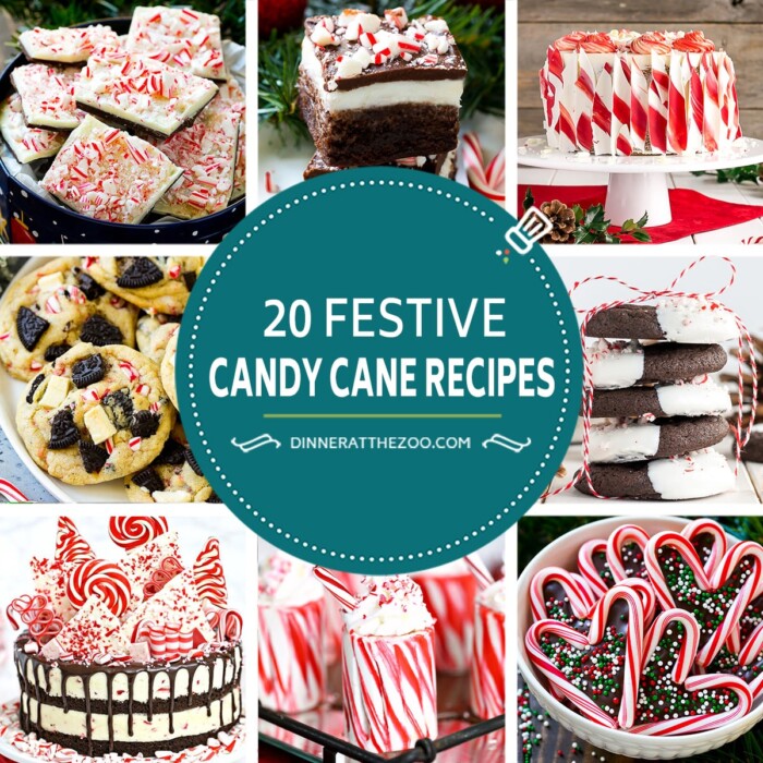 20 Festive Candy Cane Recipes Dinner at the Zoo