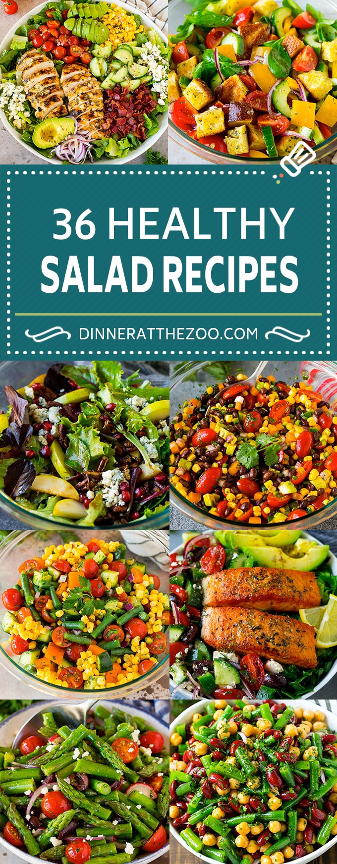 36 Healthy Salad Recipes Dinner at the Zoo
