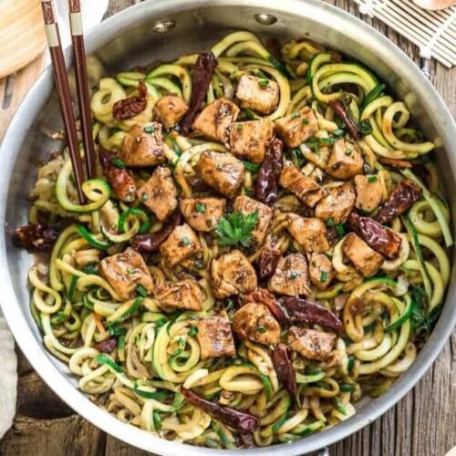 25 Healthy Zoodle (Zucchini Noodle) Recipes Dinner at the Zoo