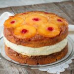 An image of a pineapple upside down cheesecake.