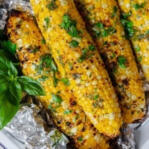 An image of lemon pepper corn on the cob.