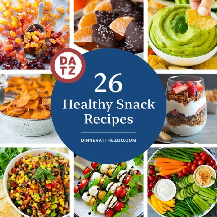 26 Healthy Snack Recipes - Dinner at the Zoo