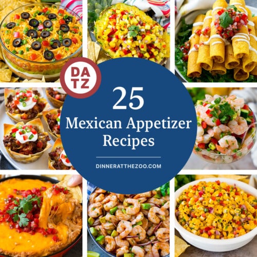 25 Fabulous Mexican Appetizer Recipes Dinner at the Zoo