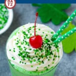 This Shamrock Shake recipe is a copy of the McDonald's favorite!