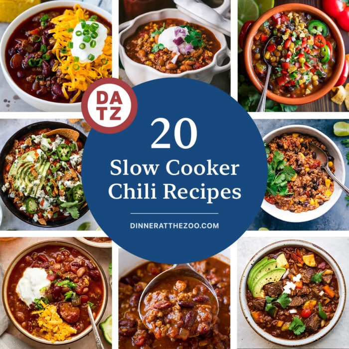 20 Slow Cooker Chili Recipes Dinner at the Zoo